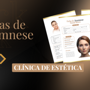 PACK de Fichas de Anamnese para Clínica de Estética (Desativado)