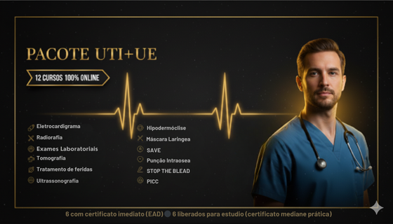 Pacote de cursos EAD (UTI + UE)